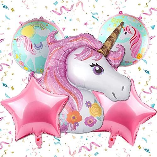 unicorn foil balloons