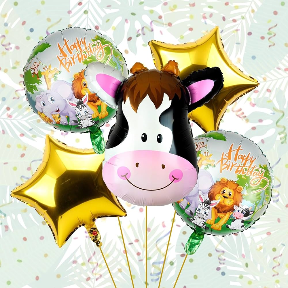 cow foil balloons