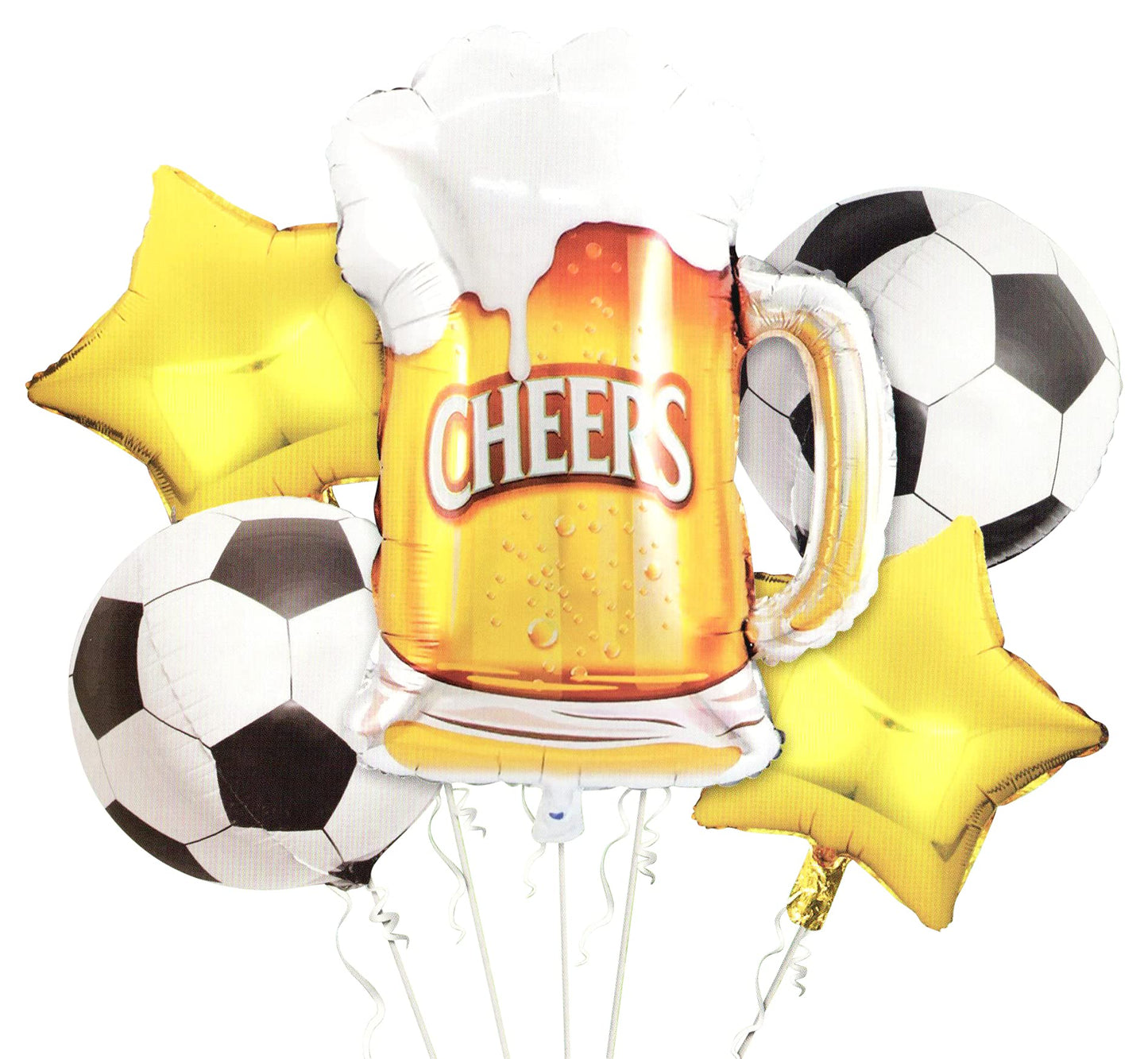 Football foil balloons