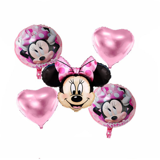 Minnie mouse foil set