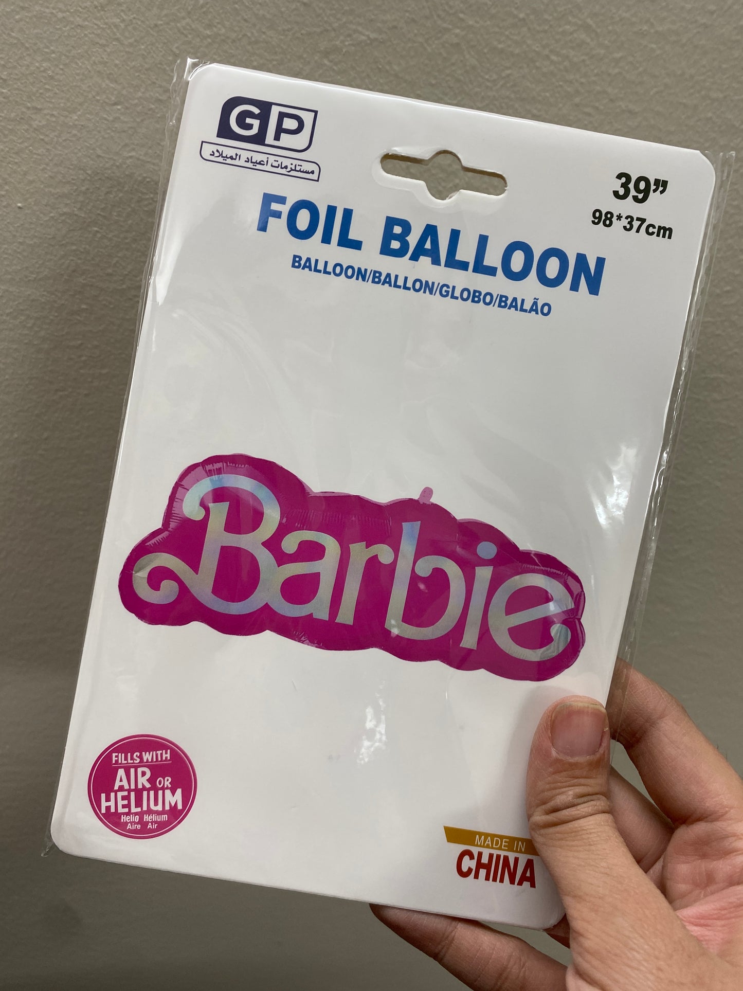 Barbie Foil balloon