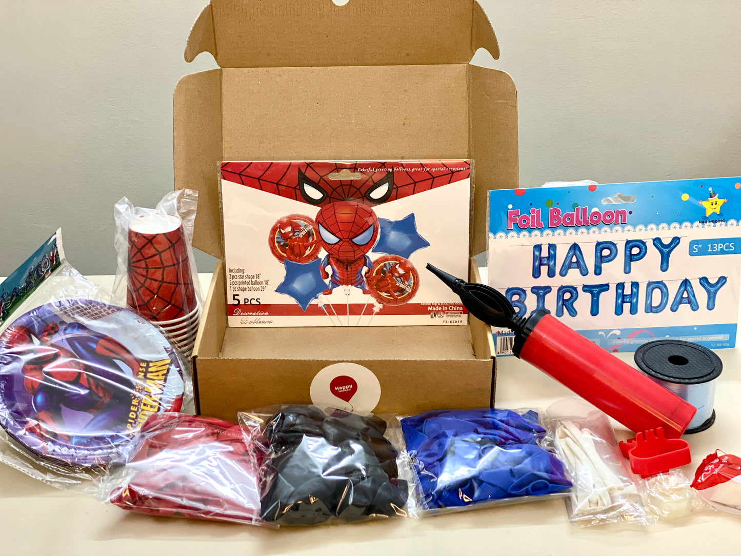 Spiderman Jumbo Decoration Box