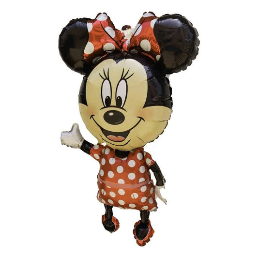 Minnie mouse foil balloon