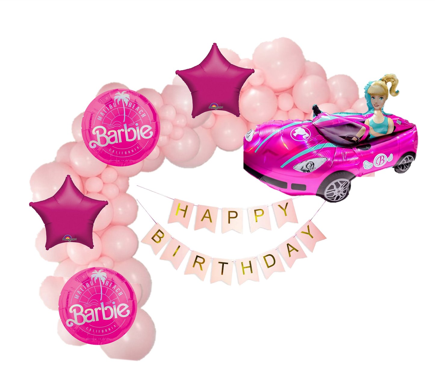 Barbie Medium Decoration Kit (Car)