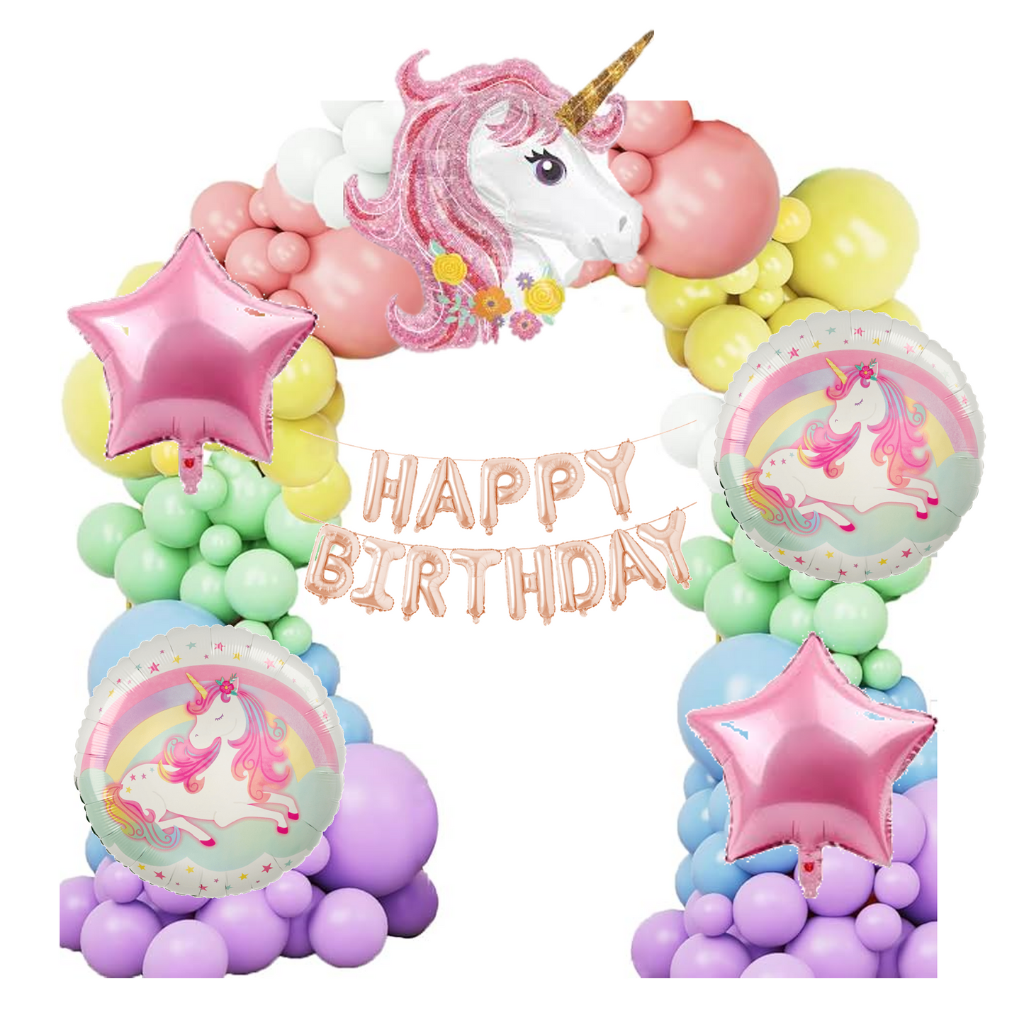 Unicorn Jumbo Decoration Kit