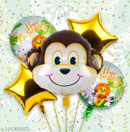 monkey foil balloons