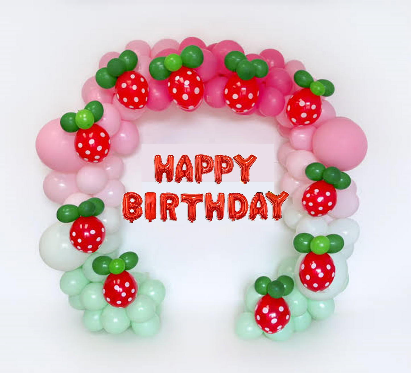 Strawberry Jumbo Decoration Kit